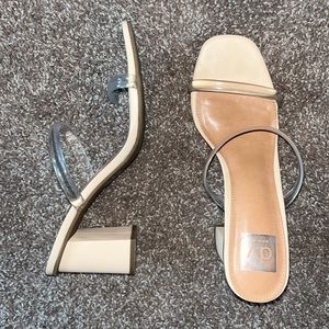 Dolce Vita Clear Strap Heels